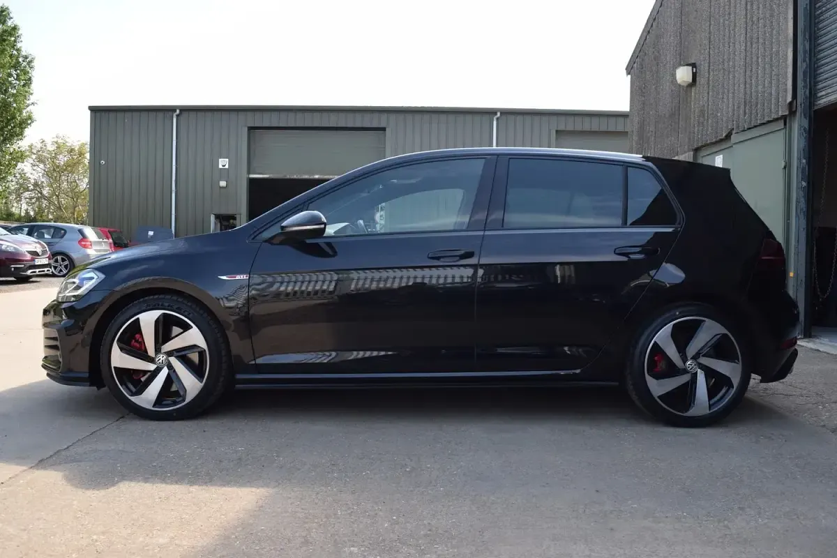 Used VW Golf VII GTI 2018 Black Hatchback