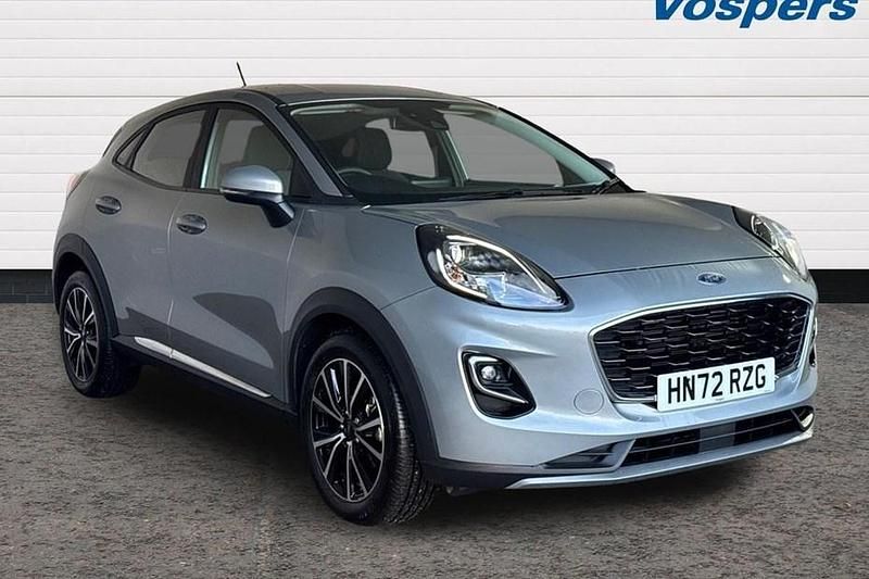 Used Ford Puma Titanium 125 HP (91 kW) 2022 Silver SUV