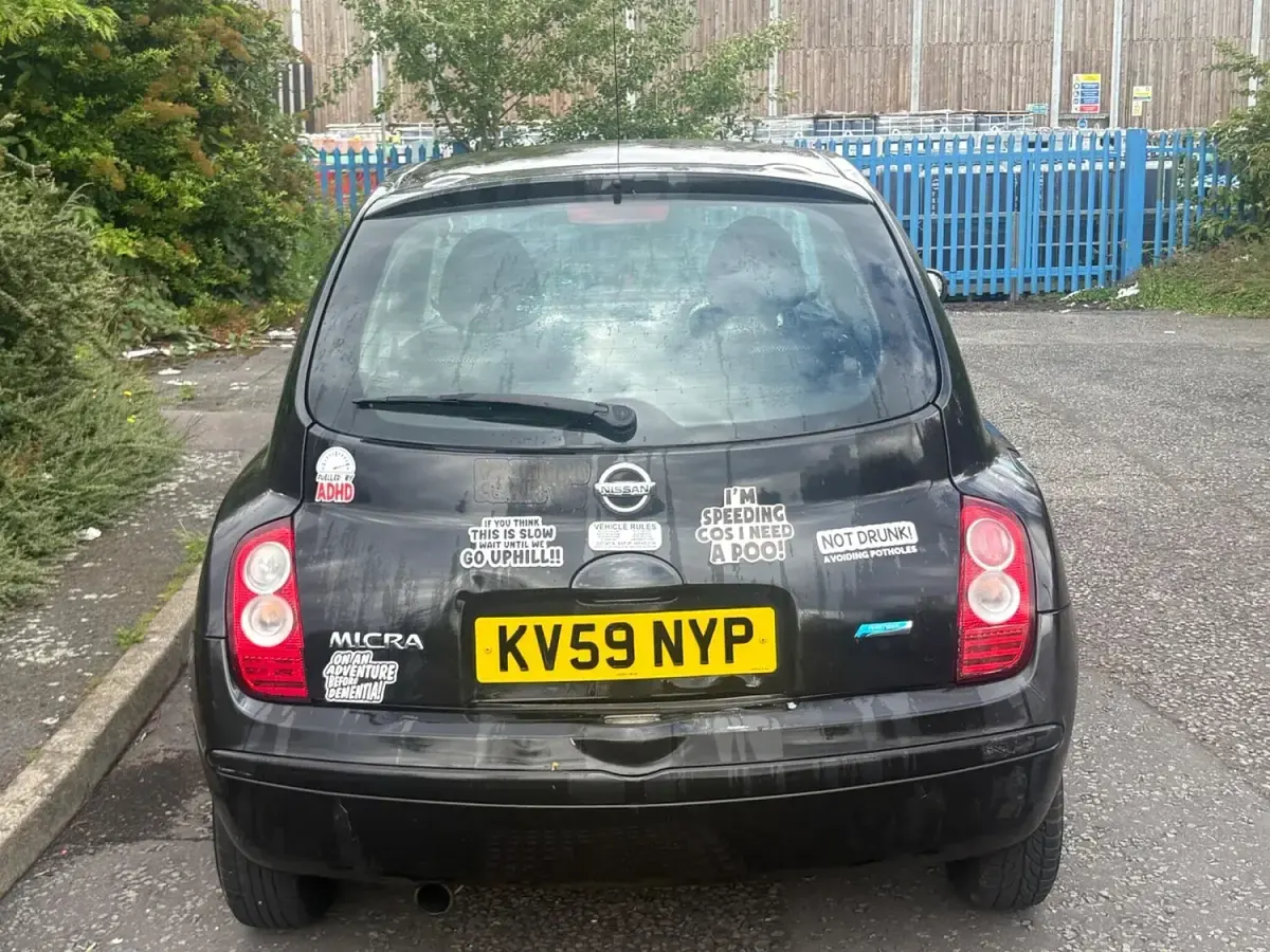 Used Nissan Micra Visia 2009 Black Hatchback