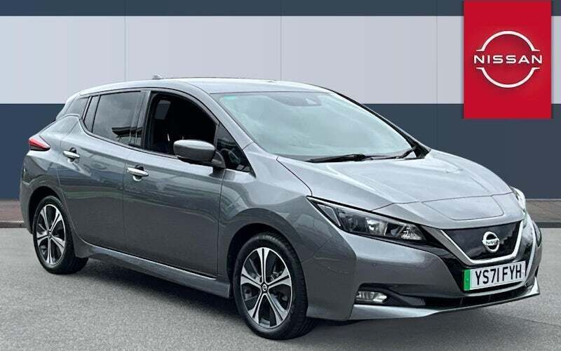 Grey Used 2021 Nissan Leaf N-Connecta Hatchback | £9,581 (Good price) - Image 1/4