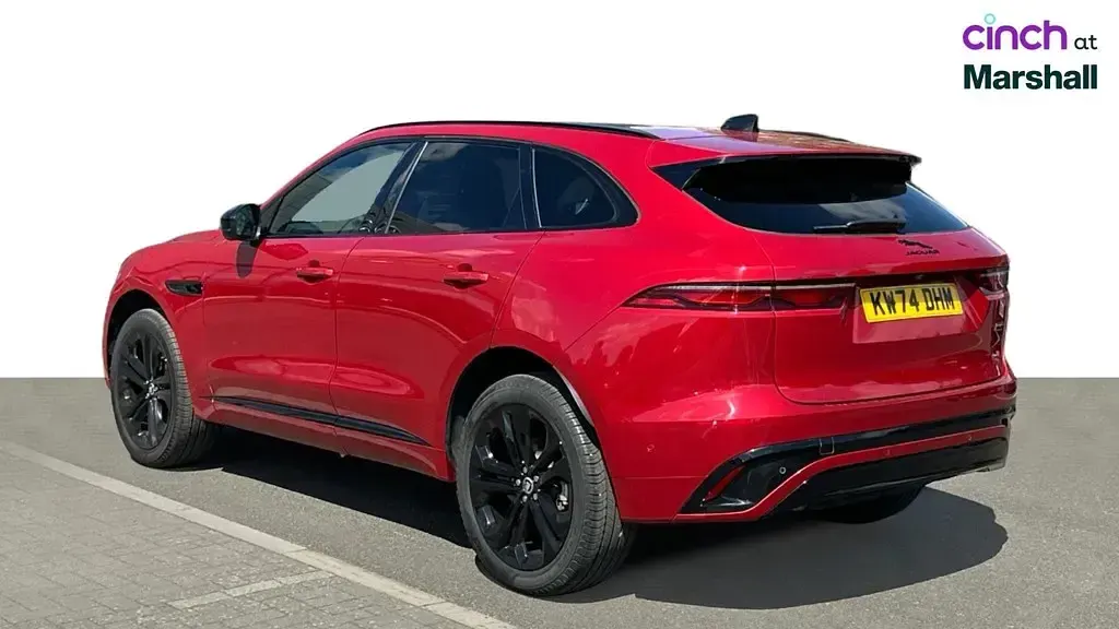 Used Jaguar F-Pace R-Dynamic 204 HP (150 kW) 2024 Firenze red SUV