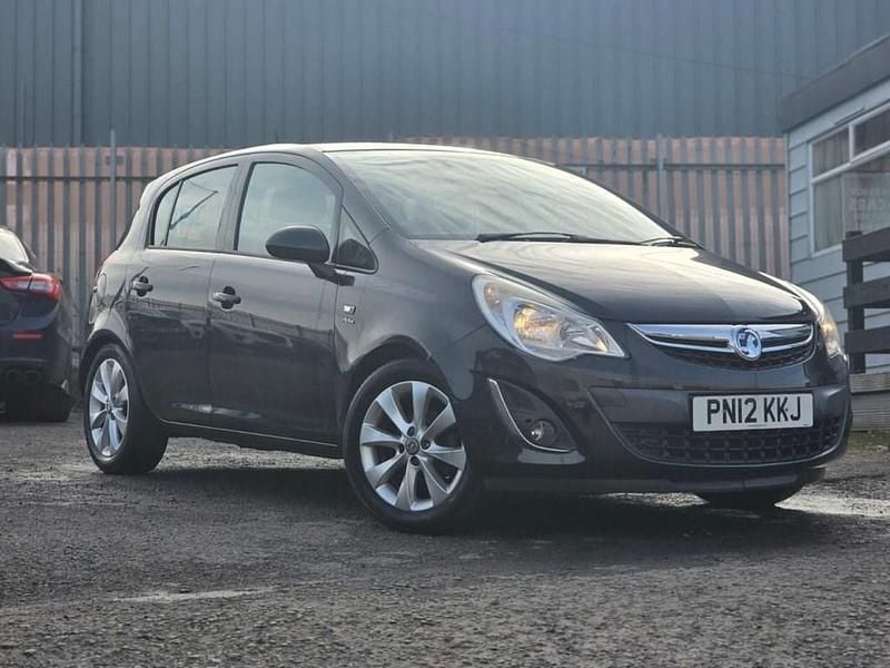 Used Vauxhall Corsa Active 100 HP (73 kW) 2012 Black Hatchback
