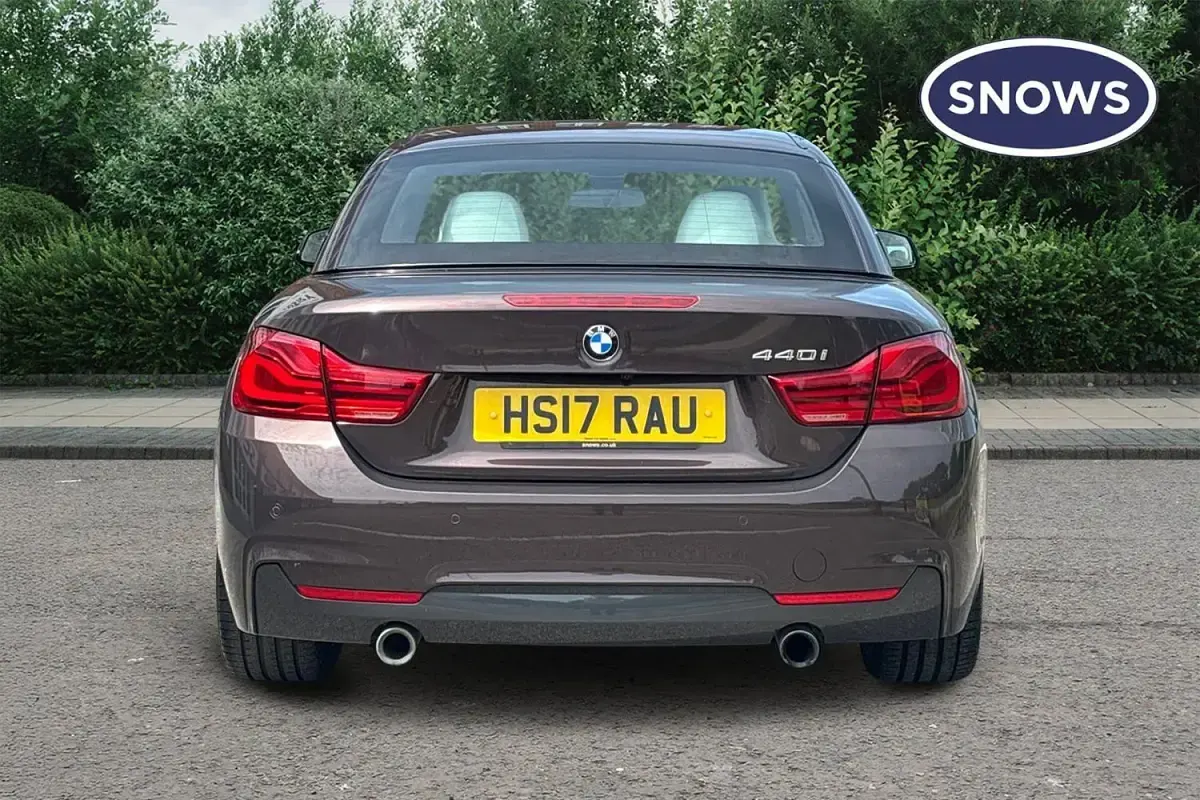 Used BMW 440 M Sport 326 HP (239 kW) 2017 Brown Cabriolet