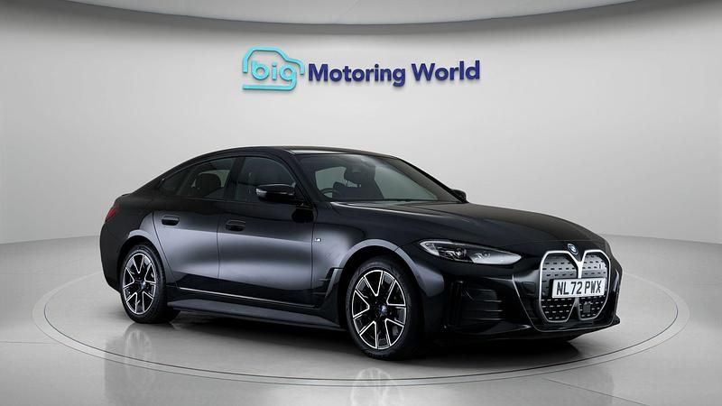Used BMW i4 M Sport 250 kW (340 HP) 2022 Black Sedan