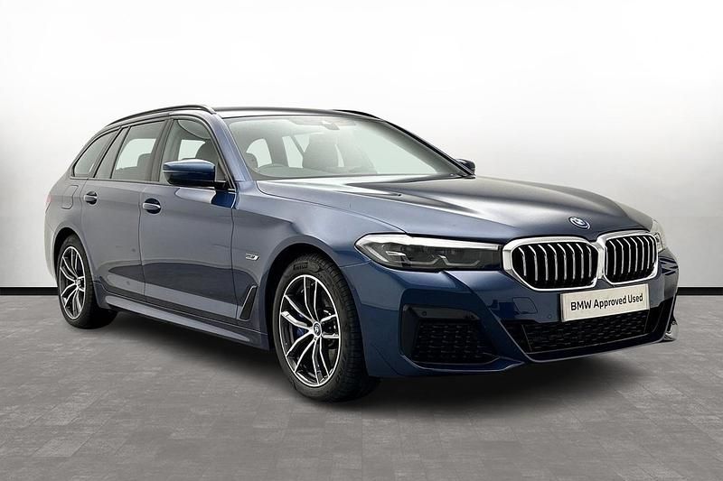 Blue Used 2024 BMW 530e M Sport Estate | £37,500 (Expensive) - Image 1/3