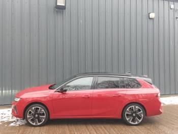 Used Vauxhall Astra Ultimate 114 kW (156 HP) 2024 Red Estate