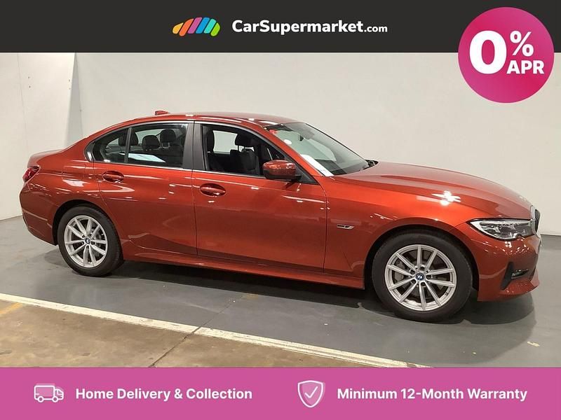 Orange Used 2021 BMW 330e Sedan | £24,197 (Expensive) - Image 1/4