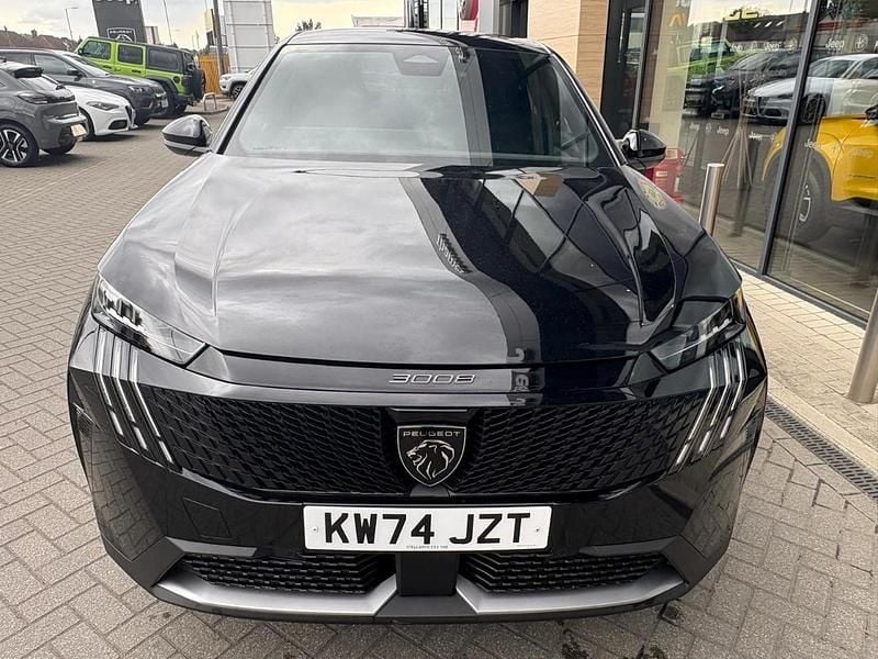 Black Used 2024 Peugeot 3008 GT SUV | £27,995 - Image 1/4