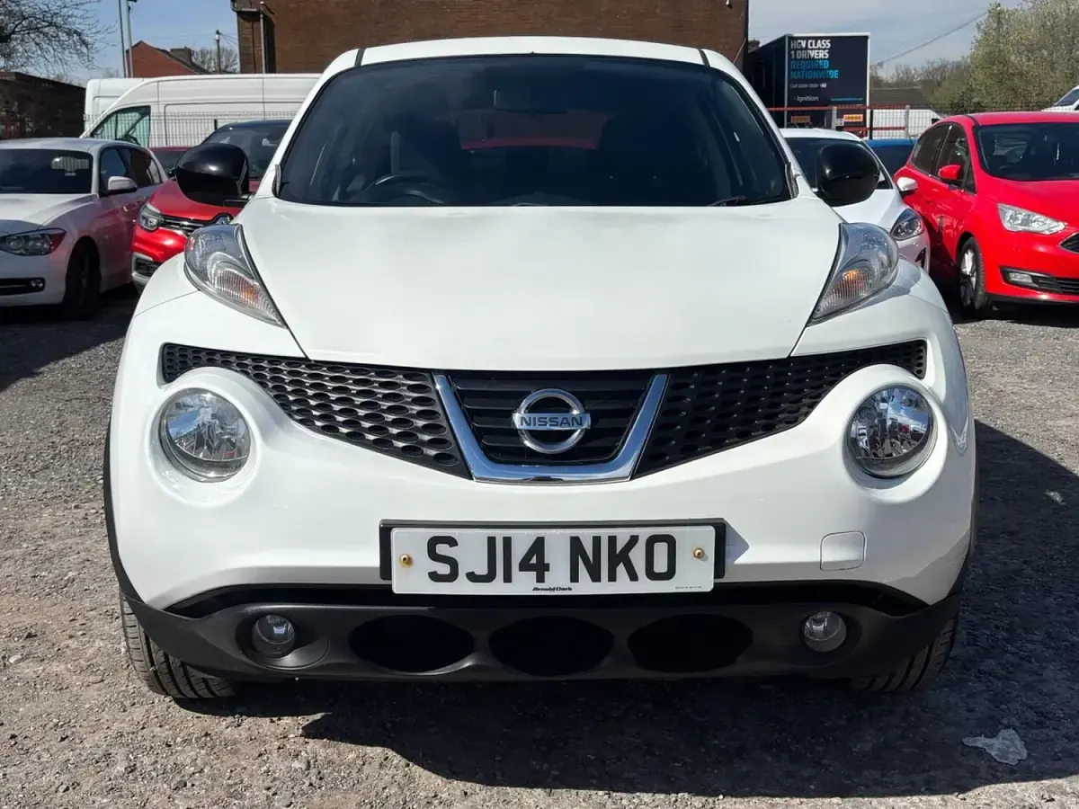 Used Nissan Juke N-TEC 2014 White SUV