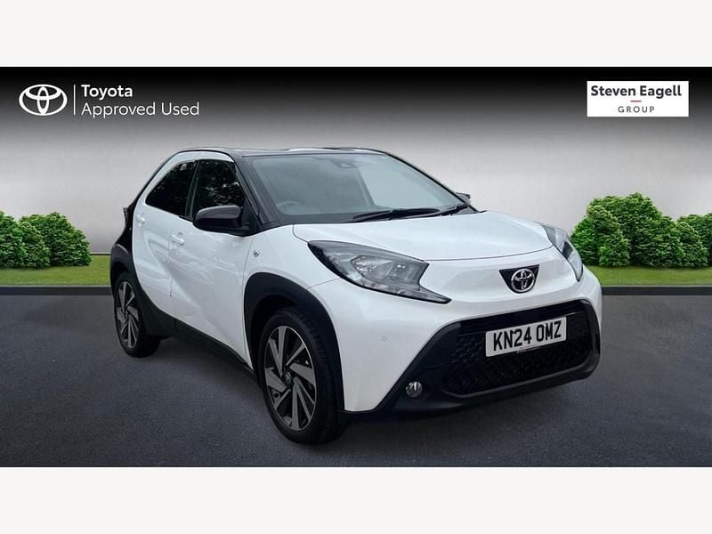 White Used 2024 Toyota Aygo Hatchback | £13,667 (Fair price) - Image 1/3