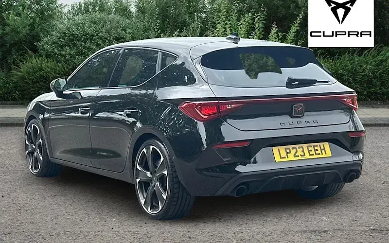 Used Cupra Leon VZ2 245 HP (180 kW) 2023 Black Hatchback