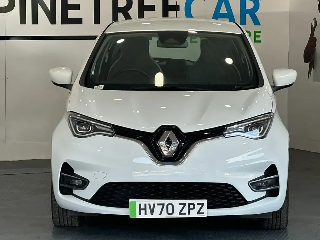 Używany Renault Zoe Iconic 100 kW (136 KM) 2020 Biały Hatchback