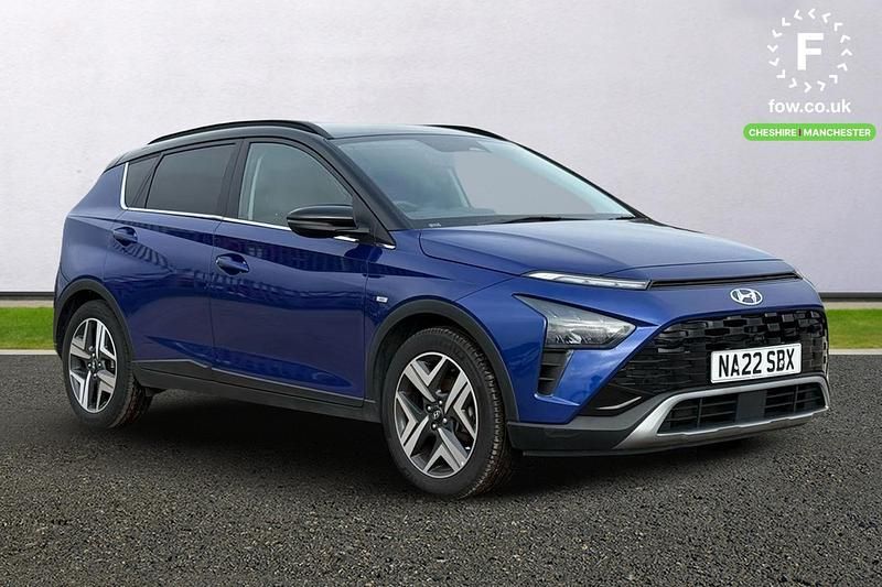 Blue Used 2022 Hyundai Bayon Ultimate SUV | £12,599 (Good price) - Image 1/4