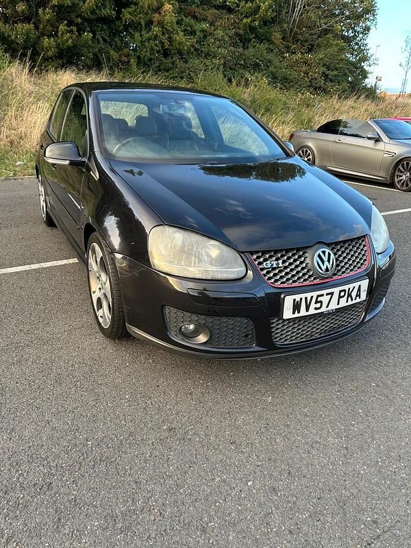 Black Used 2007 VW Golf V GTI Hatchback | £2,795 (Good price) - Image 1/4