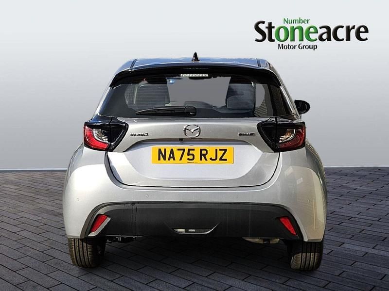 New Mazda 2 Exclusive-Line 113 HP (83 kW) 2025 Silver Hatchback