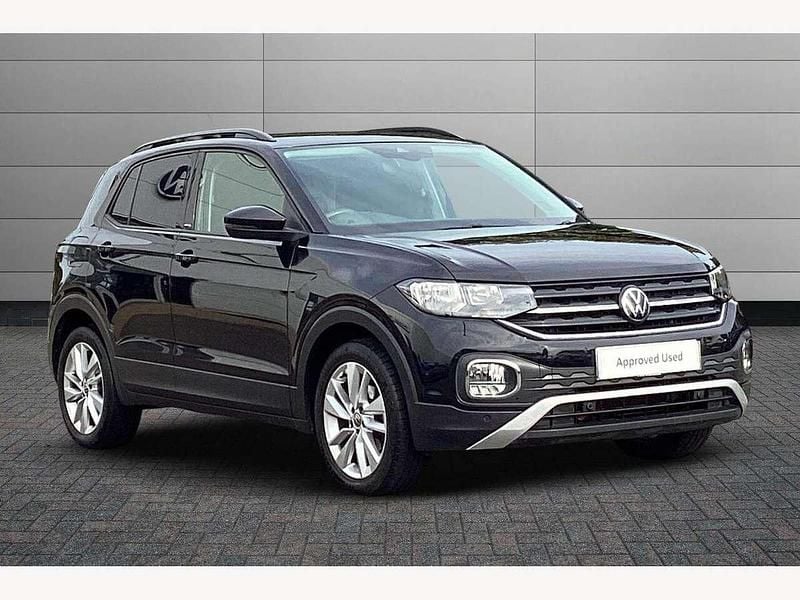 Black Used 2022 VW T-Cross Active SUV | £16,650 (Fair price) - Image 1/3