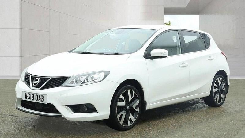 Used Nissan Pulsar S 115 HP (84 kW) 2018 White Hatchback