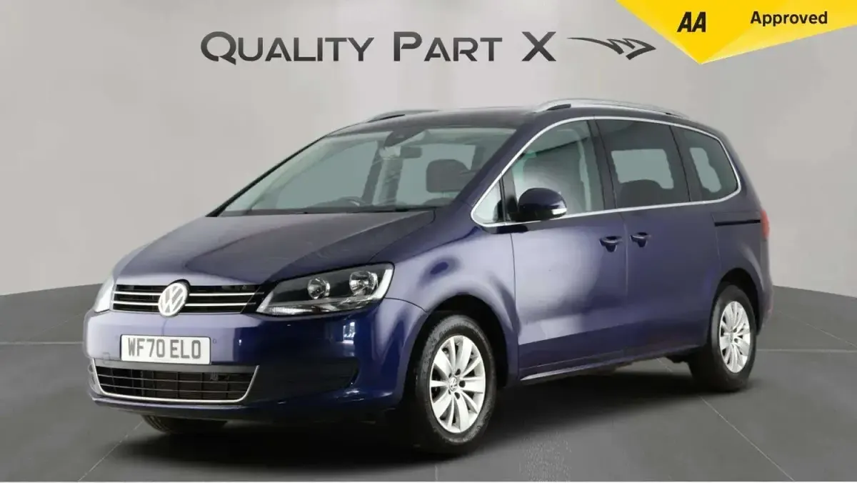 Used VW Sharan SE 150 HP (110 kW) 2020 Blue MPV