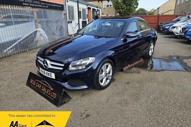 Blue Used 2018 Mercedes C220 Executive Sedan | £12,995 (Super price) - Image 1/1
