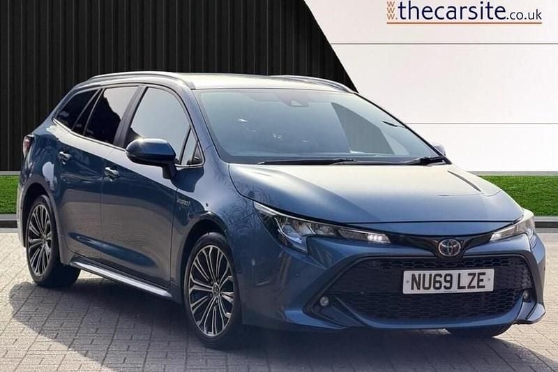 Used Toyota Corolla Design 184 HP (135 kW) 2019 Blue Estate