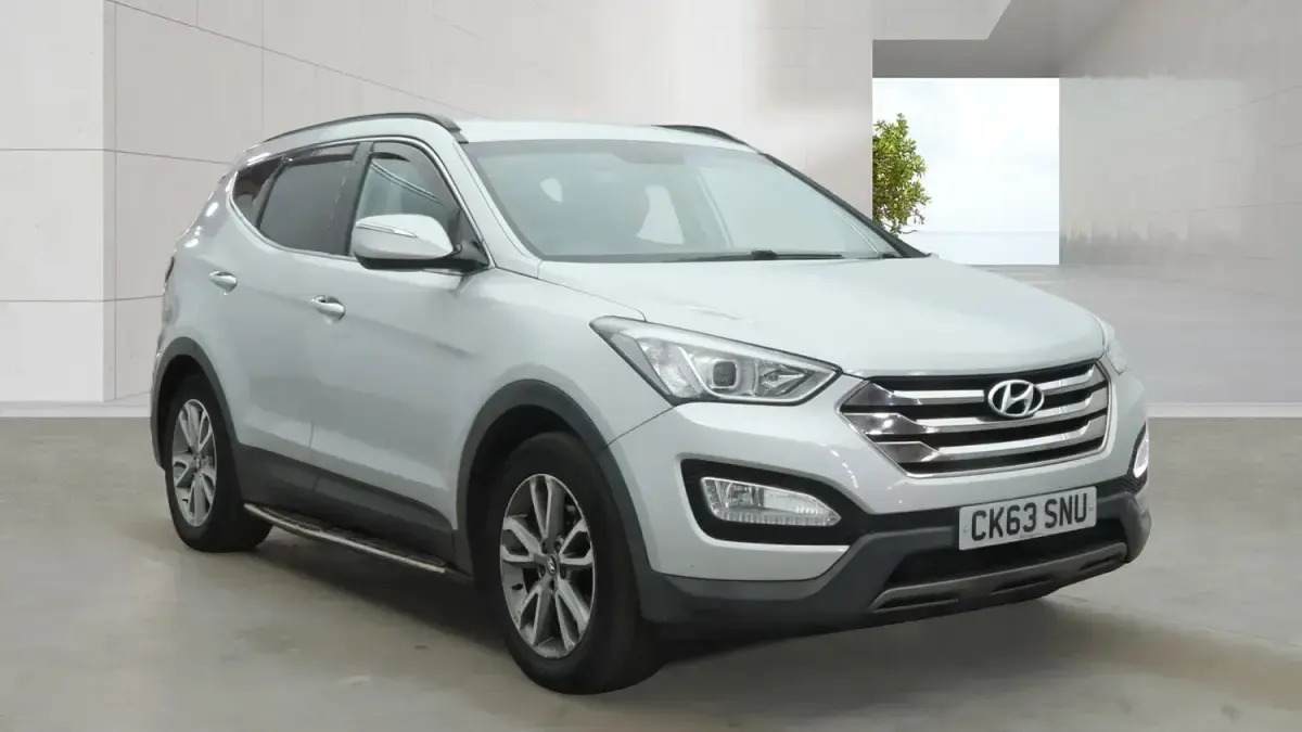 Used Hyundai Santa Fe Premium 197 HP (144 kW) 2013 Silver SUV