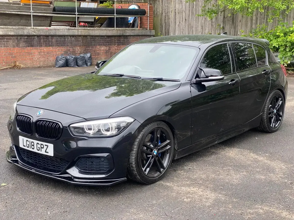 Used BMW M140 M Sport 335 HP (246 kW) 2018 Black Hatchback