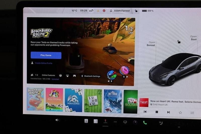 Used Tesla Model 3 Long Range AWD 366 kW (498 HP) 2020 Grey Sedan