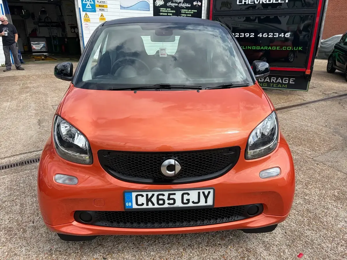 Used Smart ForTwo Coupé Passion 71 HP (52 kW) 2015 Orange Coupe