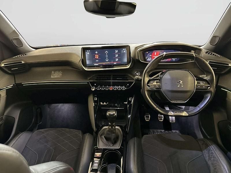 Begagnad Peugeot 2008 Premium 2021 Svart SUV