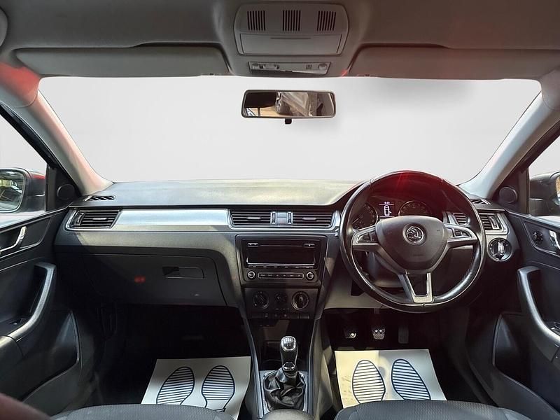 Used Skoda Rapid SE 90 HP (66 kW) 2014 Grey Hatchback