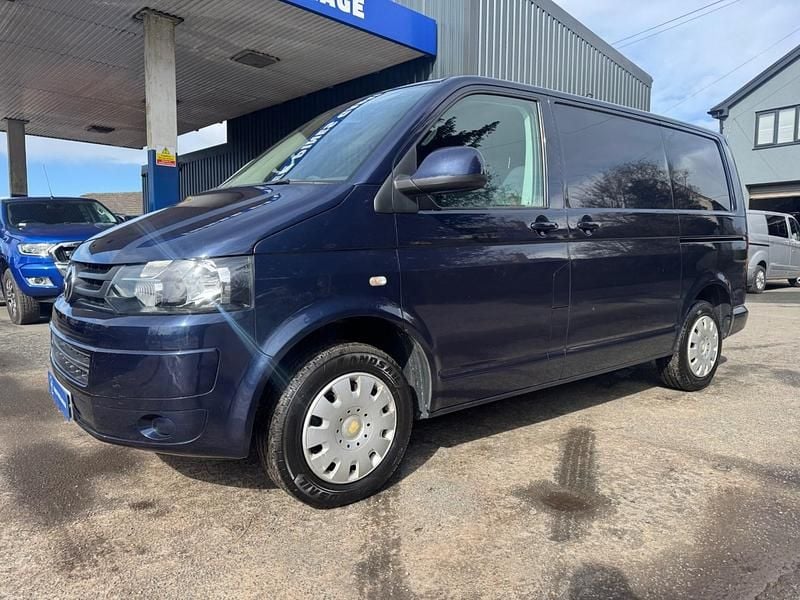 Second-hand VW Transporter Trendline 102 CP (75 kW) 2014 Albastru Van