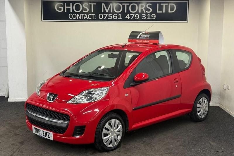 Red Used 2012 Peugeot 107 Hatchback | £2,495 (Good price) - Image 1/1