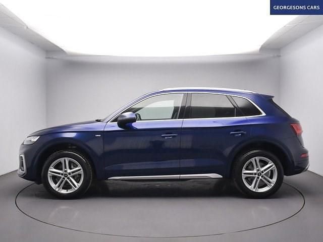 Used Audi Q5 S-Line 265 HP (194 kW) 2022 Blue SUV