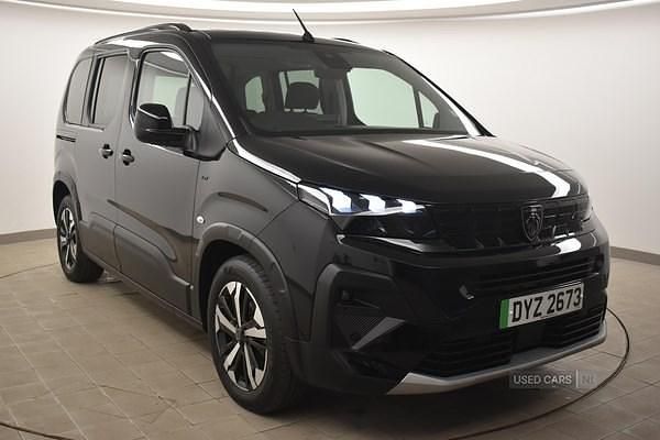 Used Peugeot e-Rifter GTi 100 kW (136 HP) 2025 Black MPV