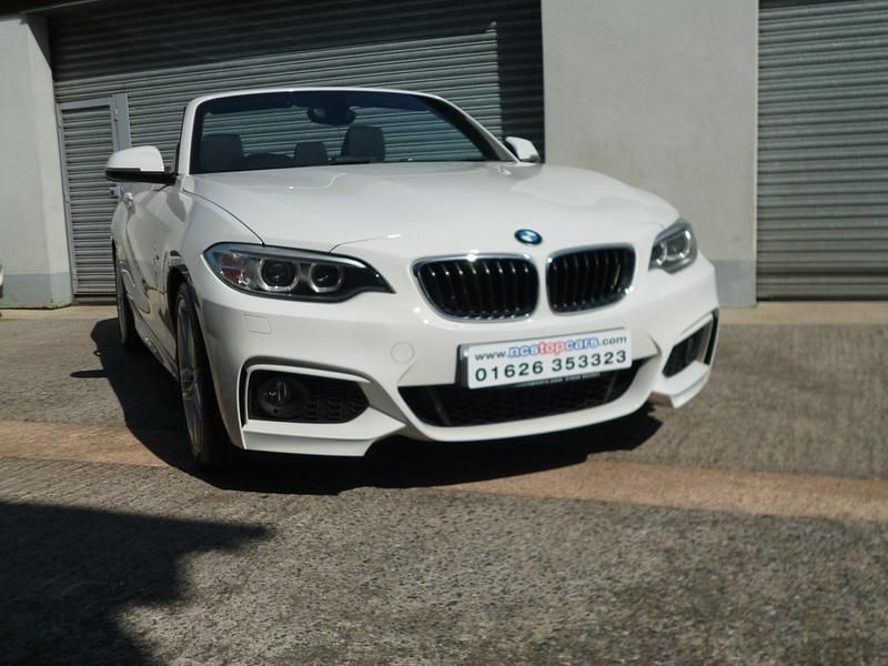 White Used 2017 BMW 218 M Sport Cabriolet | £11,995 (Fair price) - Image 1/4