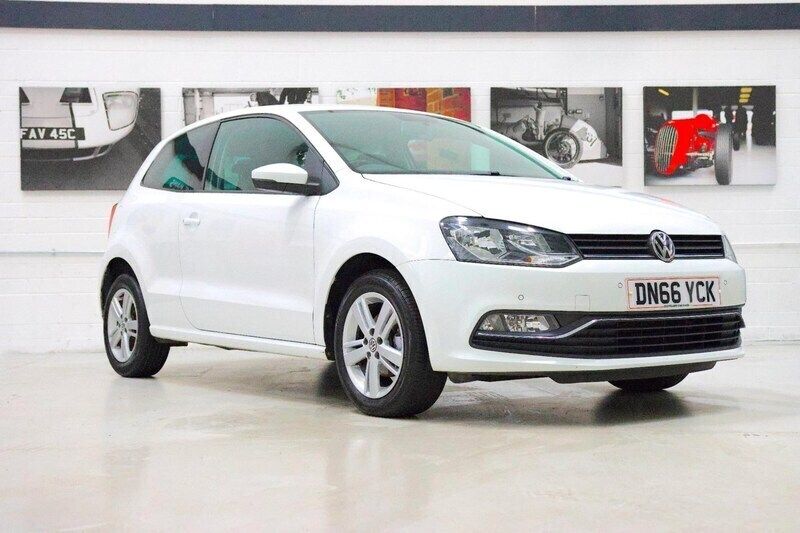 White Used 2016 VW Polo Match Hatchback | £8,389 (Fair price) - Image 1/4