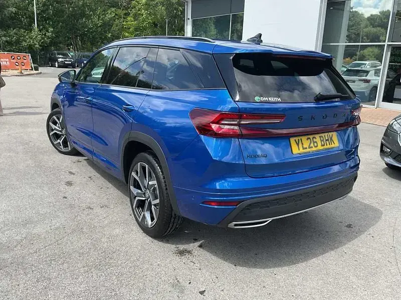 Used Skoda Kodiaq SportLine 150 HP (110 kW) 2026 Blue SUV