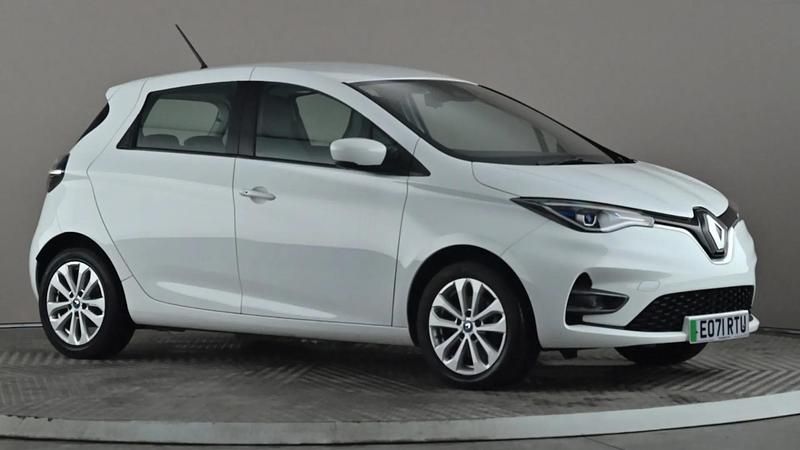 White Used 2021 Renault Zoe Iconic Hatchback | £8,798 (Fair price) - Image 1/3