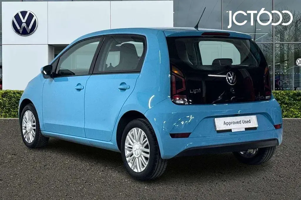 Used VW up! 65 HP (47 kW) 2020 Blue Hatchback