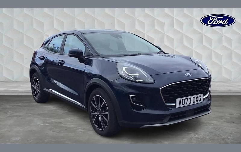 Used Ford Puma Titanium 125 HP (91 kW) 2023 Blue SUV