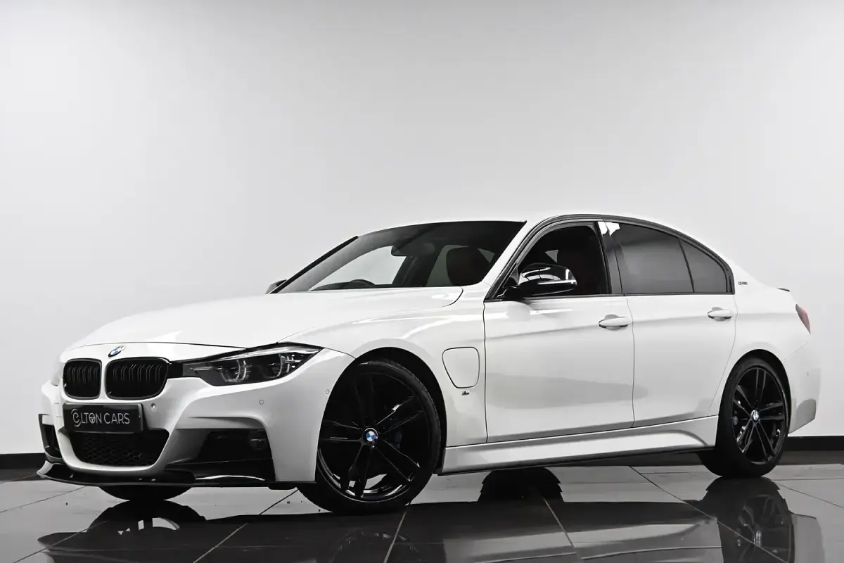 Used BMW 330e M Sport 252 HP (185 kW) 2018 White Sedan