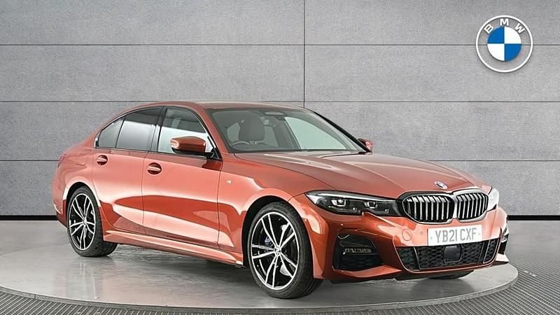 Used BMW 320 M Sport 181 HP (133 kW) 2021 Orange Sedan