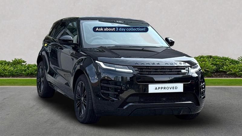 Black Used 2025 Land Rover Range Rover evoque Estate | £43,999 - Image 1/4
