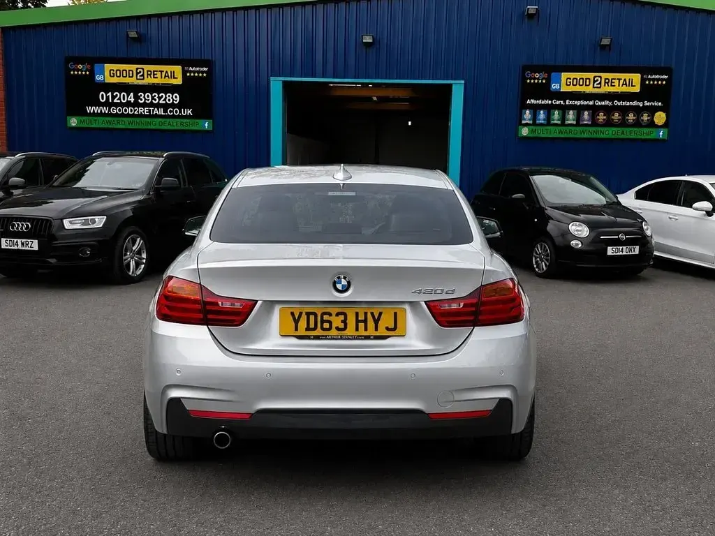 Used BMW 420 M Sport 2013 Silver Coupe