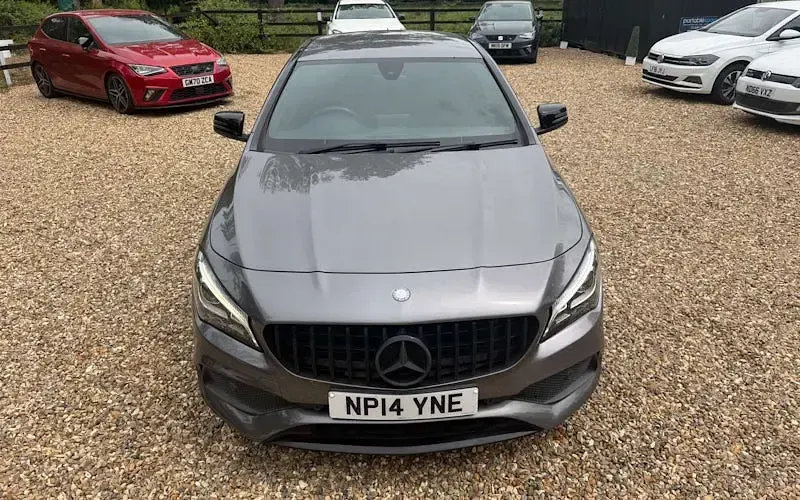 Used Mercedes CLA220 AMG line 177 HP (130 kW) 2017 Grey Sedan