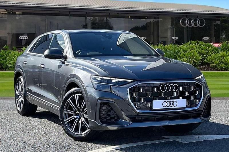 Grey New 2025 Audi Q8 S-Line SUV | £57,990 (Super price) - Image 1/4