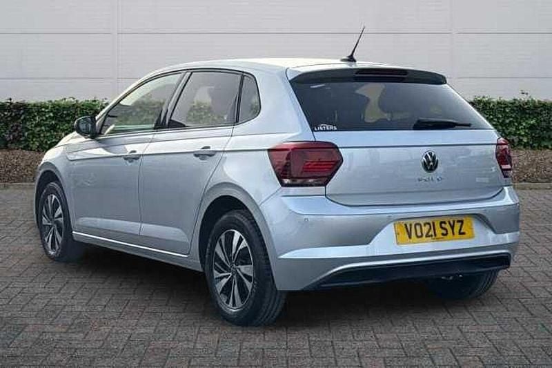 Used VW Polo Match 95 HP (69 kW) 2021 Silver Hatchback