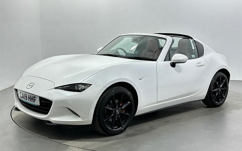 Usado Mazda MX5 Inclusive 184 CV (135 kW) 2019 Blanco Descapotable