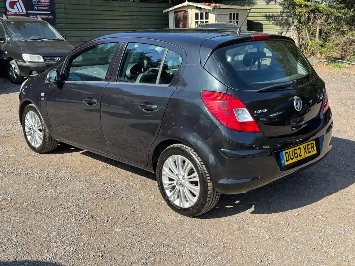 Used Vauxhall Corsa S 2012 Black Hatchback