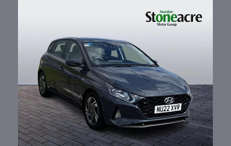 Grey Used 2022 Hyundai i20 SE Hatchback | £13,995 (Fair price) - Image 1/4